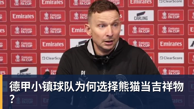 hg网投德甲小镇球队为何选择熊猫当吉祥物？